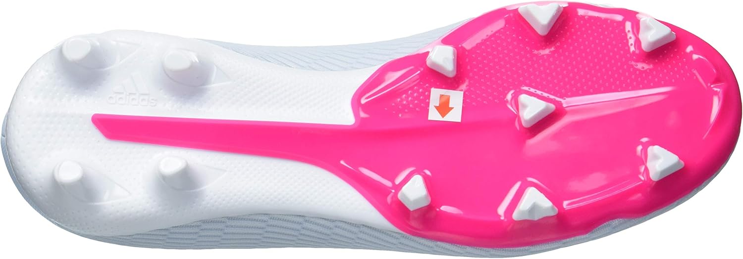adidas Kids' X 19.3 Fg J Sneaker 10.5 Sky Tint/Shock Pink/White
