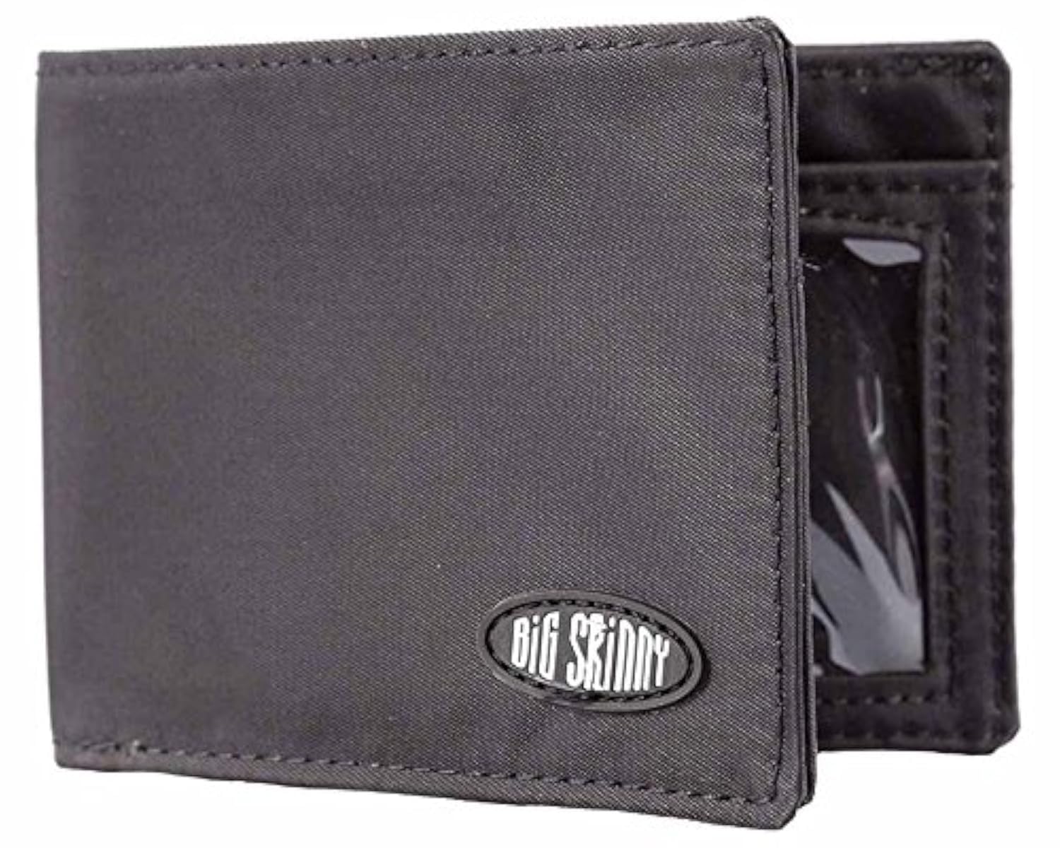 Big Skinny Men's Compact Sports Bi-Fold Slim Wallet, Holds Up to 20 Cards