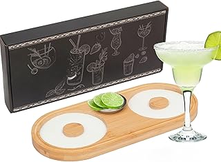 THE WHITE SHOP Bamboo Wood Glass Rimmer