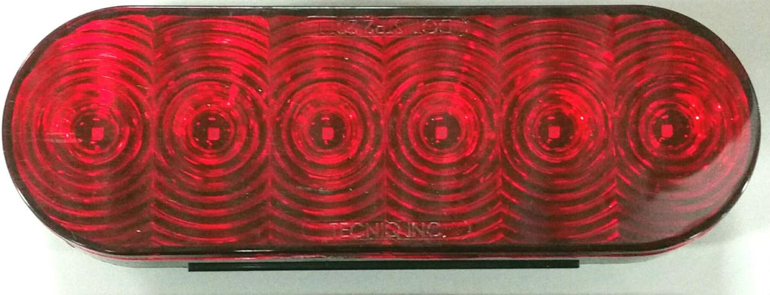 Triton 08478 Red LED Oval Tail Light