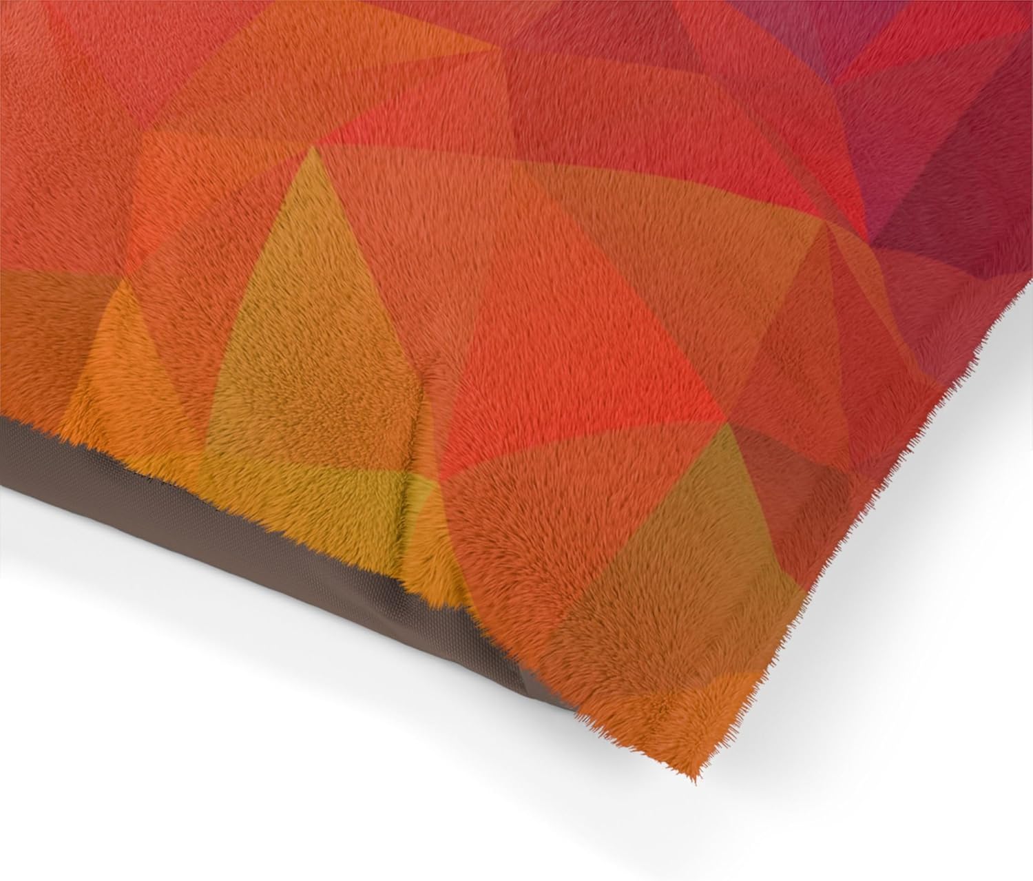 Colorful Geometry Pet Bed - Stylish Dog Bed, Modern Cat Bed, Luxury Pet Furniture, Unique Pet Accessories, Pet Supplies