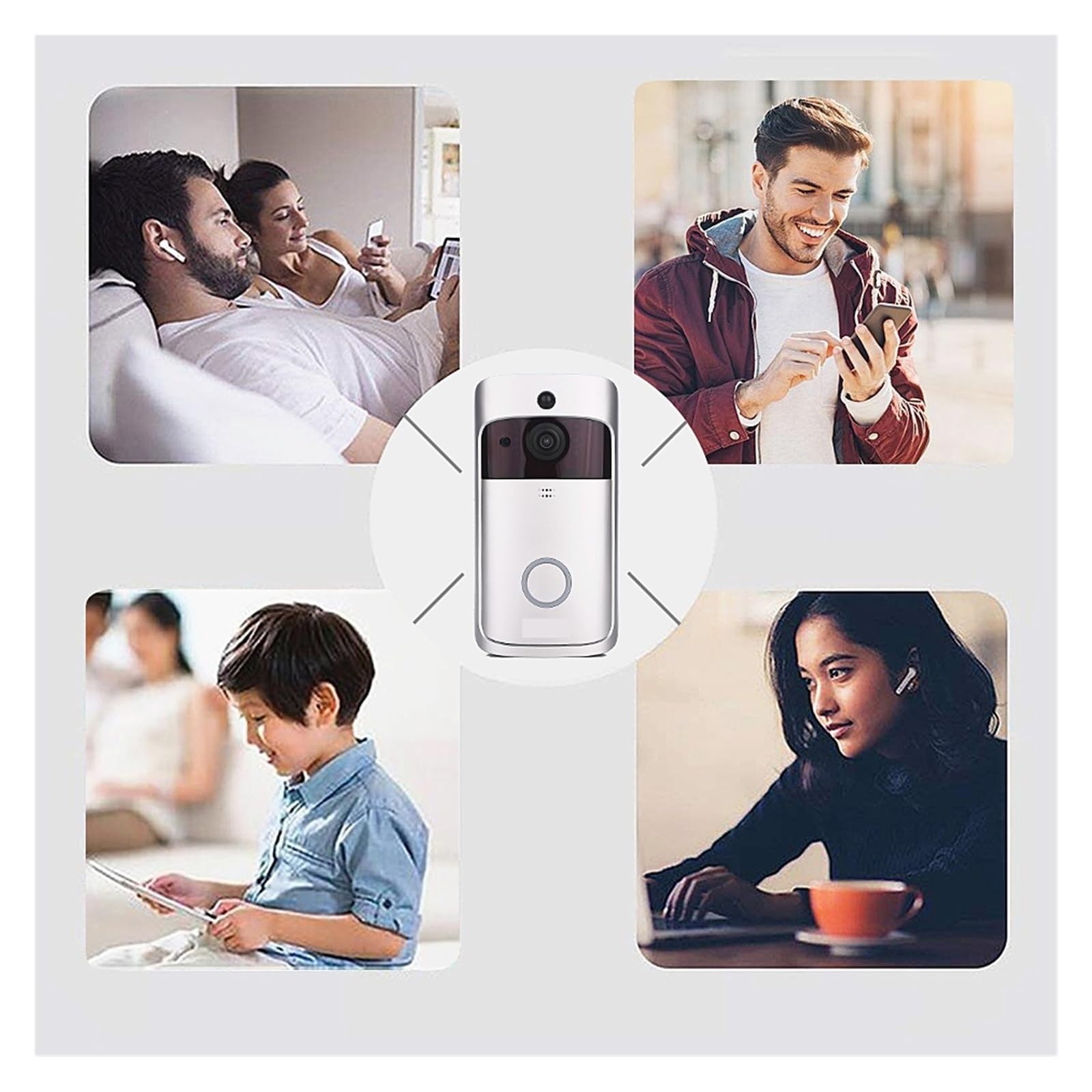 Portero automático WiFi avanzado con videoportero y de cámaras de Seguridad Integrado