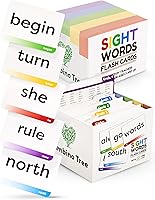 Vista 7 de Tarjetas Flash de Palabras de Vista Jardín de Infantes - 120 Palabras de Alta Frecuencia de las Listas de Dolch y Fry para Niños de 4-6 Años