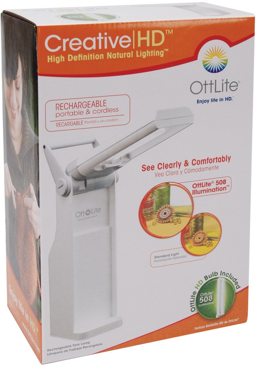 Ott-Lite TrueColor Battery Powered Task Lamp