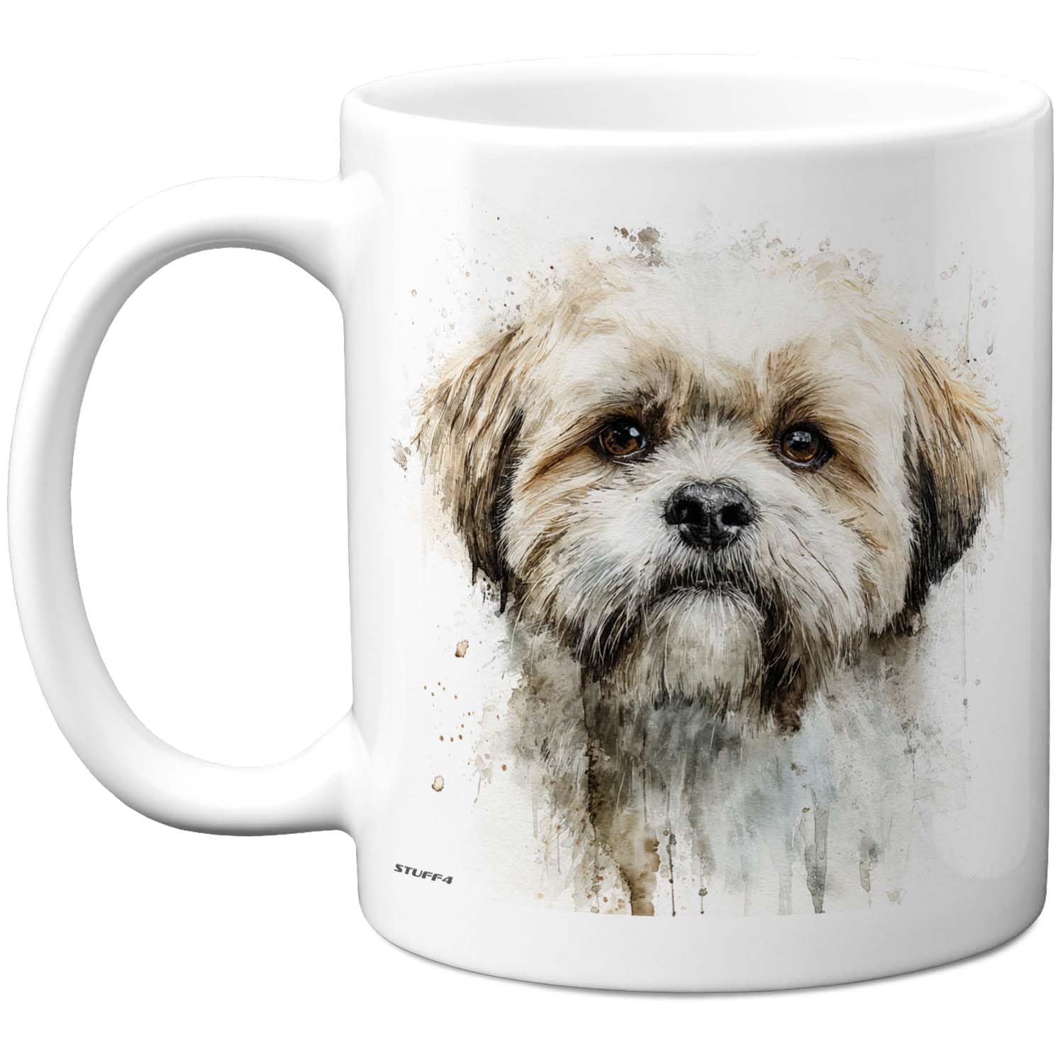 Stuff4 Dog Lover Gifts - Shih Tzu Mug - Novelty Gifts for Friend Family from Relative Friend, Dog Owner Birthday Presents, Fun Bday Presents, 11oz Ceramic Dishwasher Safe Premium Mugs