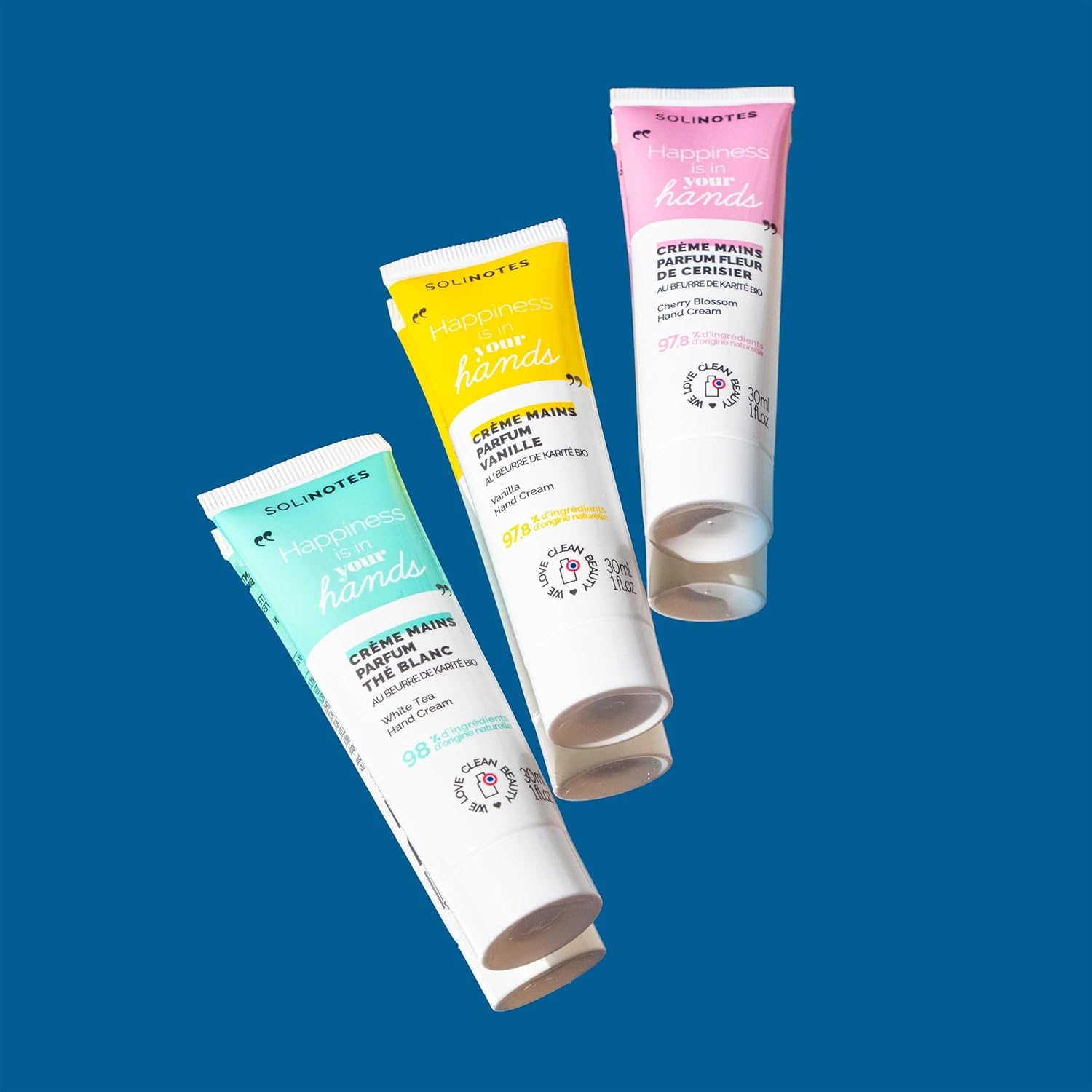 Solinotes White Tea Hand Cream - Hydrating Moisturizer with Organic Shea Butter & Sweet Almond Oil - Fast-Absorbing, Non-Greasy Formula for Soft Hands with 97.8% Natural Ingredients (1 Fl Oz) - Image 8