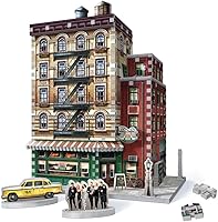 Vista 13 de Wrebbit3D Friends - Rompecabezas 3D modelo de Central Perk 440 piezas de rompecabezas reales Construye el icónico café de la serie de televisión