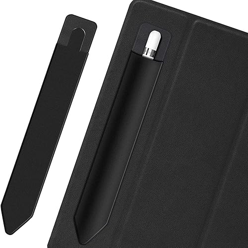 Miniatura 5 de BoxWave Funda para lápiz capacitivo compatible con Oppo Find N2 Flip – Stylus PortaPouch, portalápices portátil autoadhesivo, color negro azabache