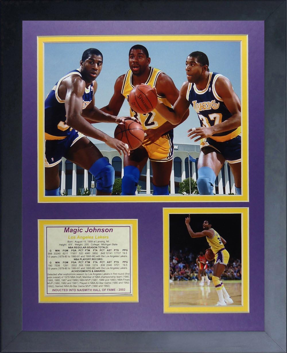 Legends Never Die Magic Johnson Collage Photo Frame, 11" x 14", (12347U)