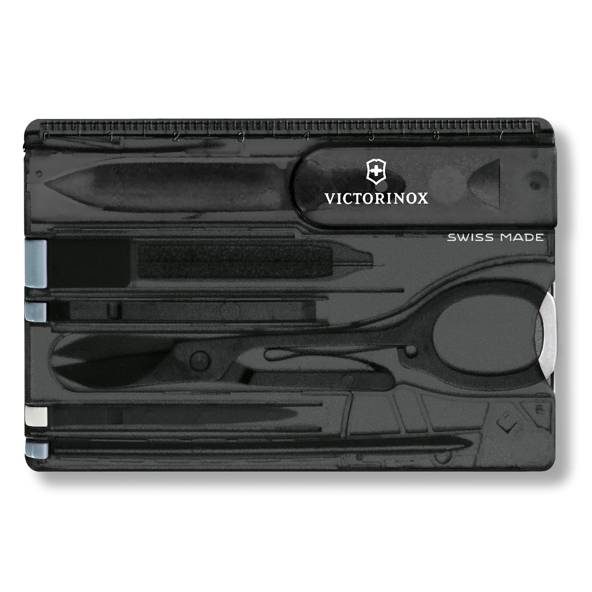 Victorinox Swiss Card Classic Multitool, 10 Funktionen, Taschenmesser