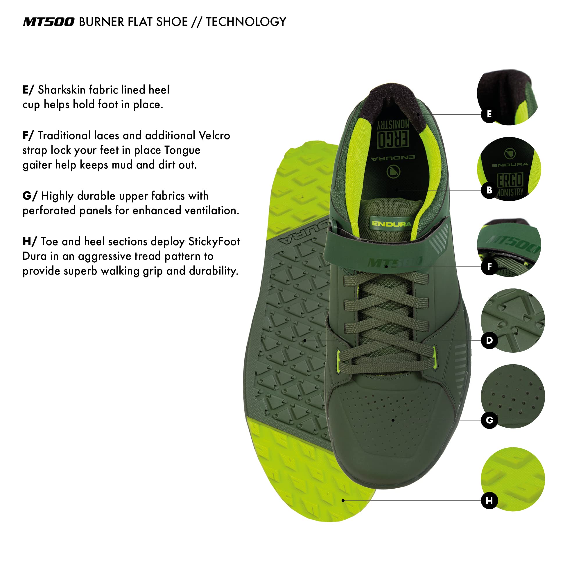 ENDURA Mt500 Burner, Zapatillas Hombre