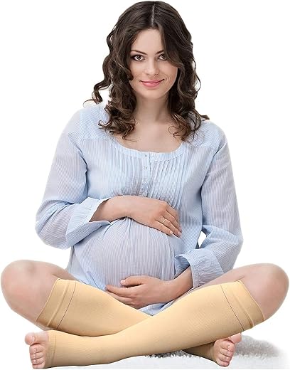 Newmom Maternity Compression Stockings (Small, Below Knee)