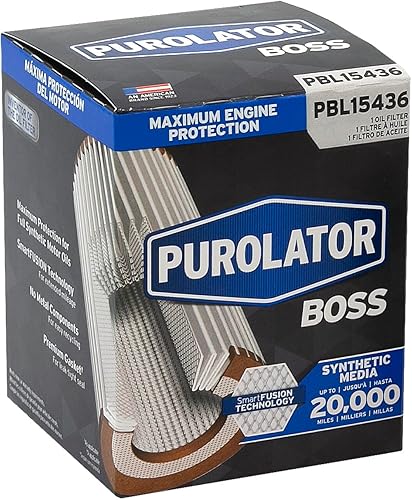 Miniatura 7 de Purolator PBL15436 PurolatorBOSS Cartucho de protección máxima del motor, filtro único