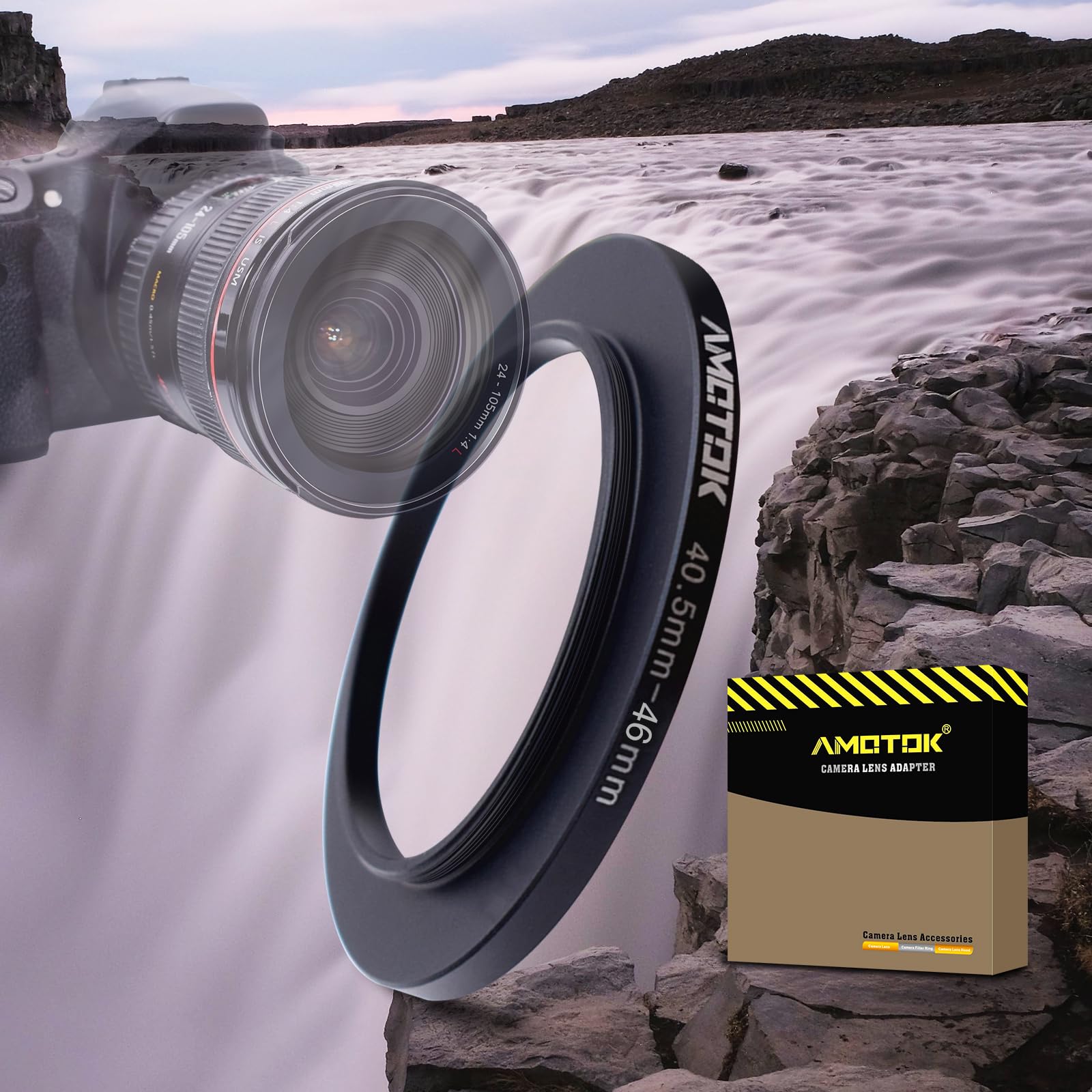 72mm Lens to 52mm Camera Lens Adapter,72mm to 52mm Filter Step-Down Ring Adapter Ring,Compatible All 52mm Filter Accessory — view 22
