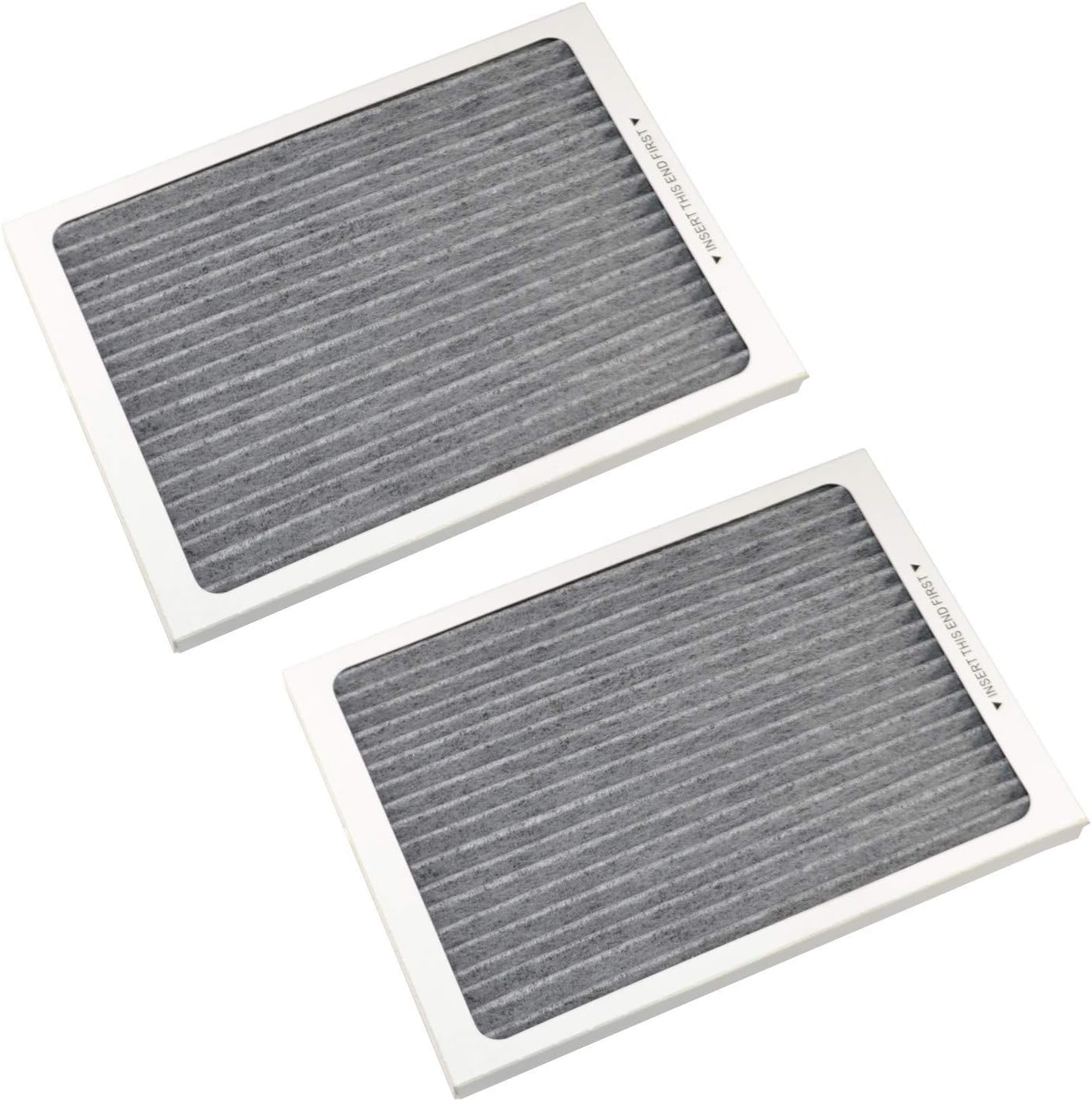HQRPRefrigerator Carbon-Activated Air Filter (2-pack) compatible with Electrolux 242047801 242047804 EAFCBF PS1993820 Replacement