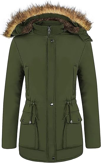 olive green plus size coat