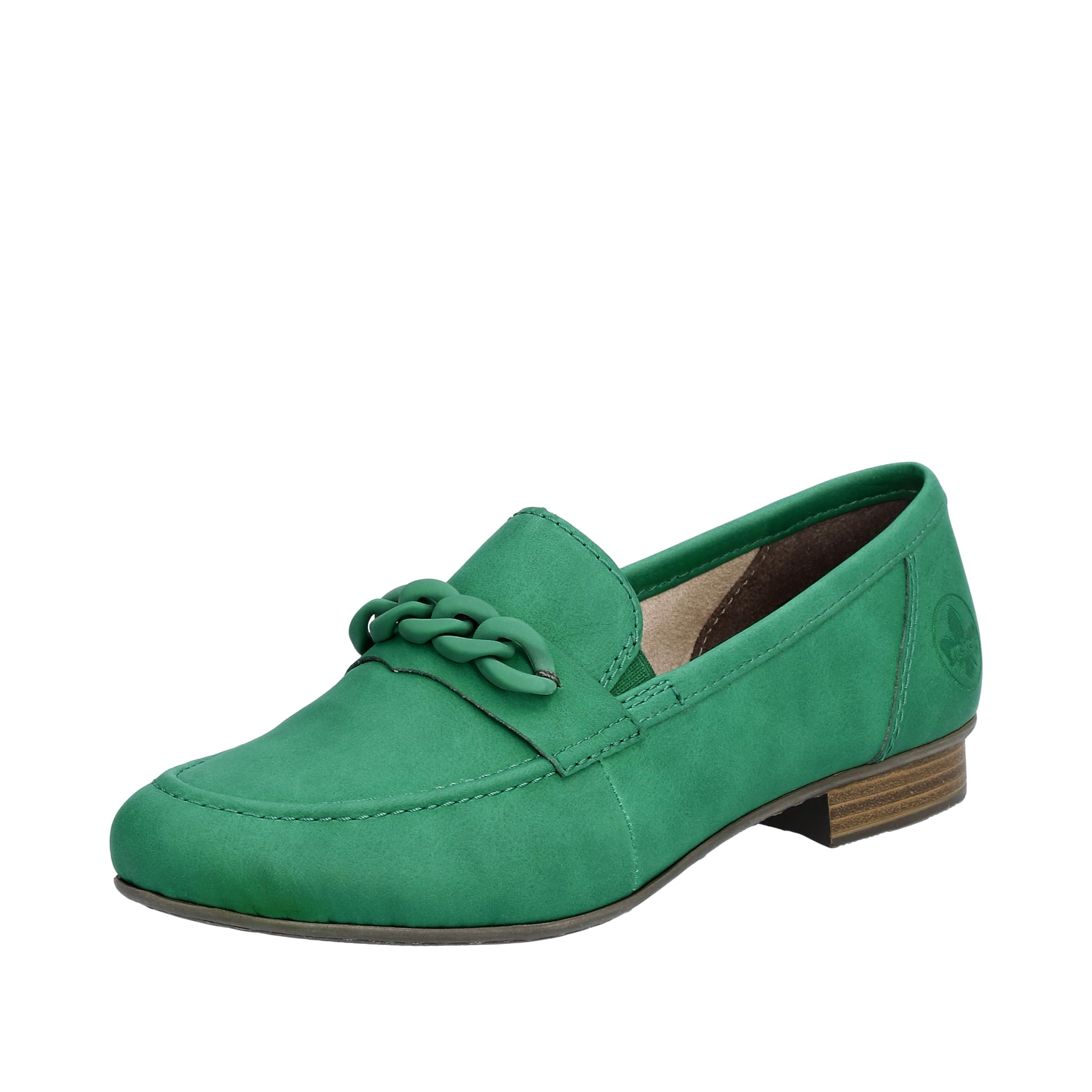 Rieker 51863 Women's Slip-On Slip-On Loose Insert, Green, 5 UK