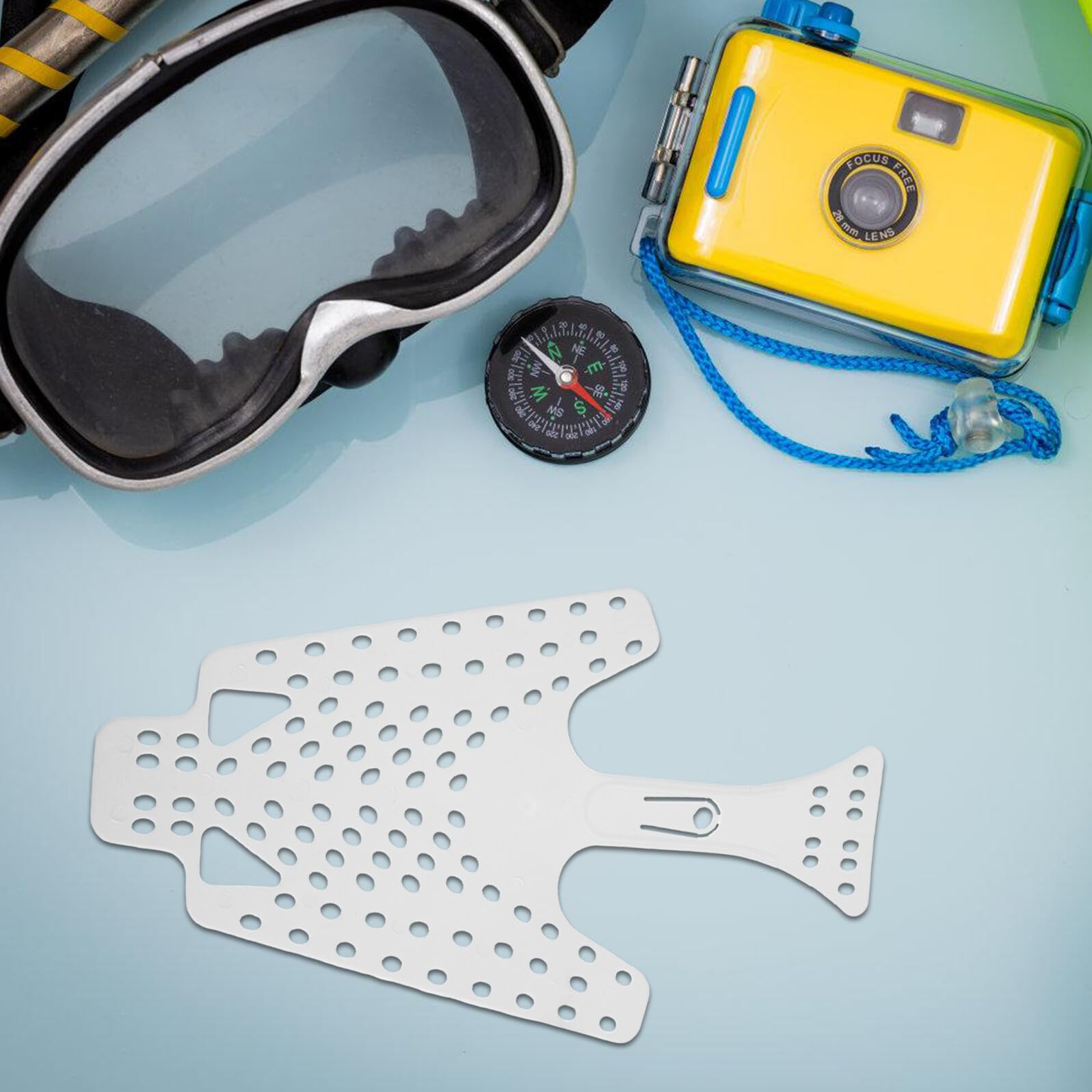 Tendiscarpe per Pinne da Immersione e Nuoto Accessorio Espandibile in Plastica Quickdry Modellatore Compatto per Attrezzatura Subacquea e Snorkeling per Viaggi e Mantenimento