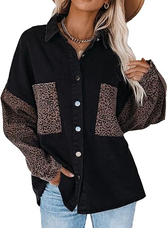 Happy Sailed Womens Leopard Contrast 