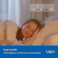 Vista 10 de TP-Link Tapo - Interruptor de atenuación inteligente, unipolar, requiere cable neutro, interruptor WiFi de 2.4 GHz, certificado UL, no requiere