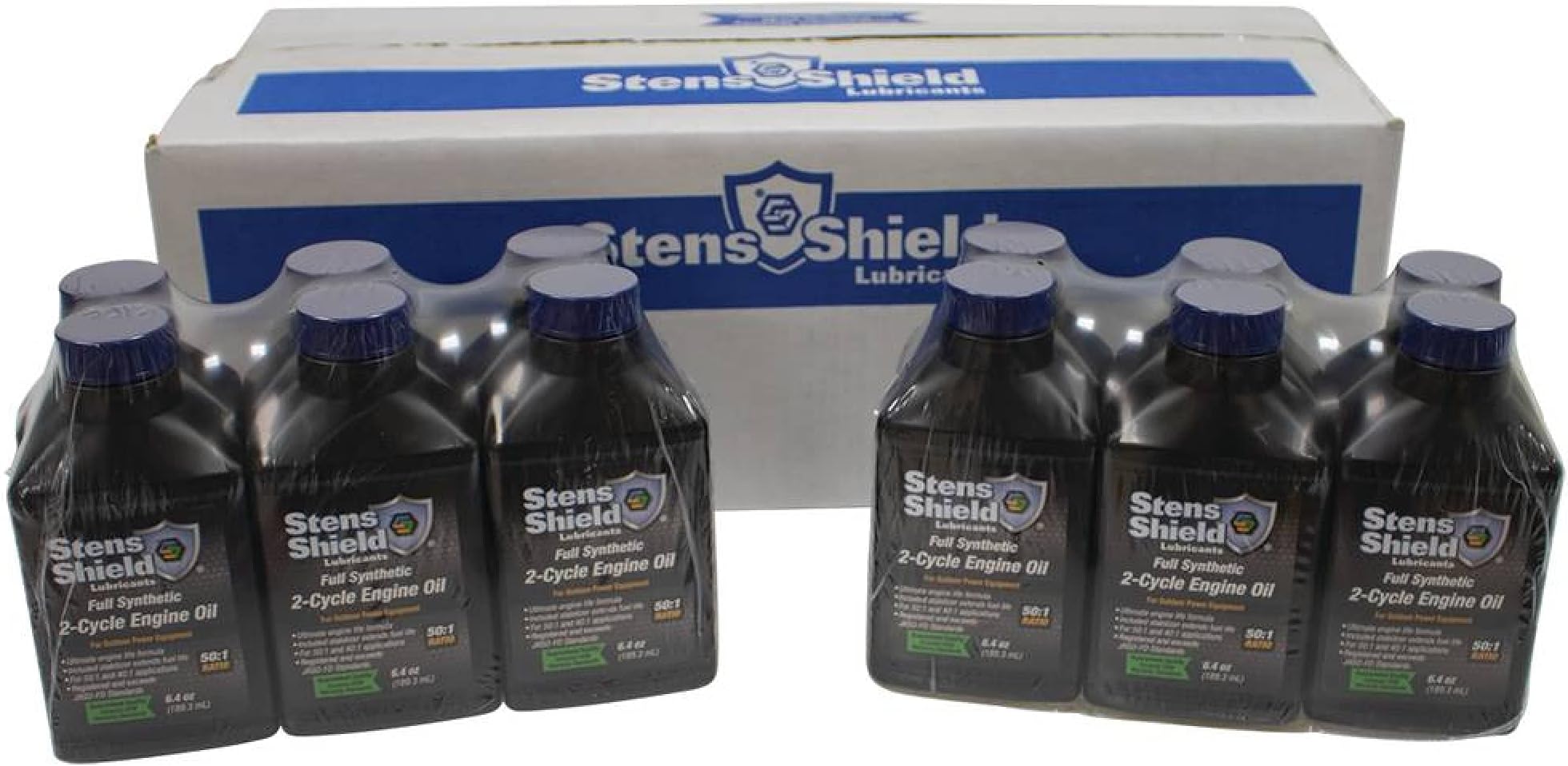 Stens New 2-Cycle Engine Oil 770-643, Twenty-Four 6.4 oz. Bottles
