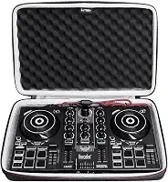 LTGEM DJ Controller Case para Hercules DJControl Inpulse 200 / DJControl Inpulse 200 MK2 - Bolsa protetora de viagem de armazenamento rígido (apenas capa)