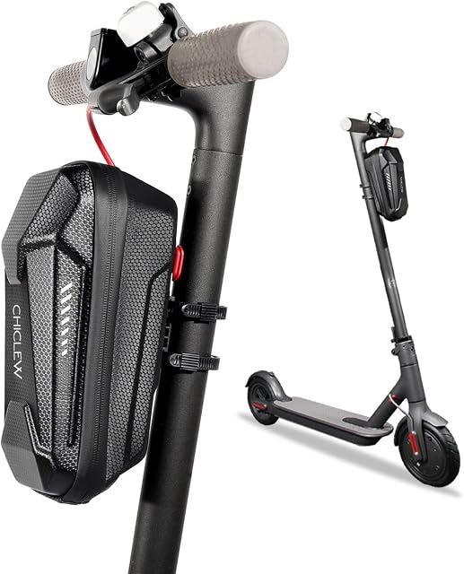 Electric Scooter Bag for Adults CHICLEW E Scooter Front Tube Bag Handlebar Pouch Waterproof Large Storage Bag Escooter Accessory for Xiaomi MI Mijia M365 Pro Sedway NinebotES1/ES2/ES3/ES4