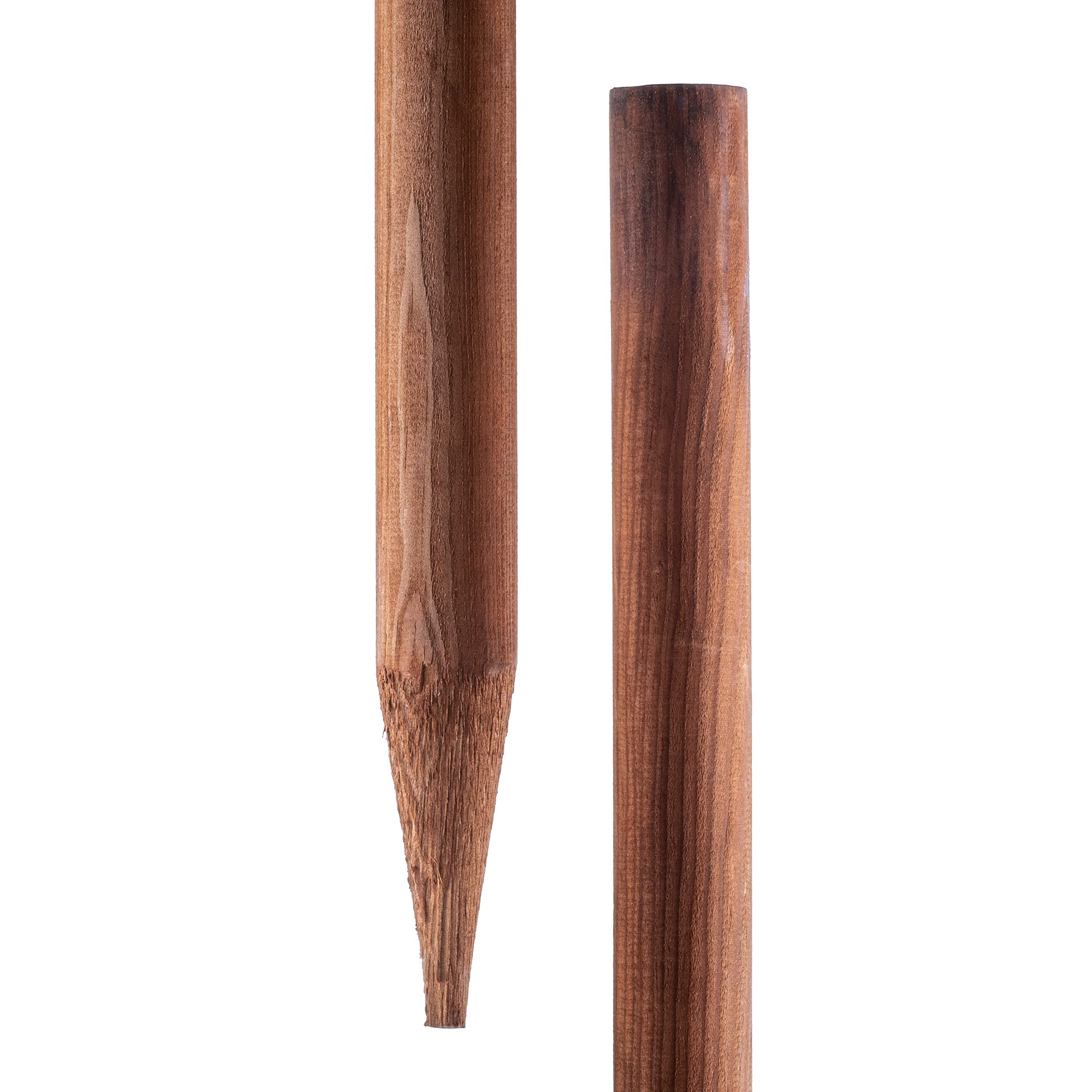 KADAX Tuteur en bois imprégné pour plantes grimpantes - Résistant aux intempéries - Tuteur pour plantes grimpantes - Tuteur de fleurs - Treillis - Piquets en bois - 5, 28 mm x 180 cm