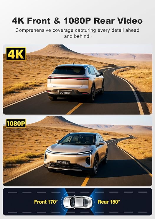 Dash Cam Front and Rear