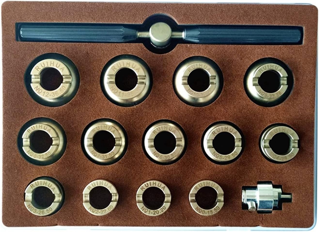 13Pcs Tool Watch Back Case Opener 18.5mm-36.5mm Size Types Professional Watch Repair Tools Set Watch Repair Tool Kit