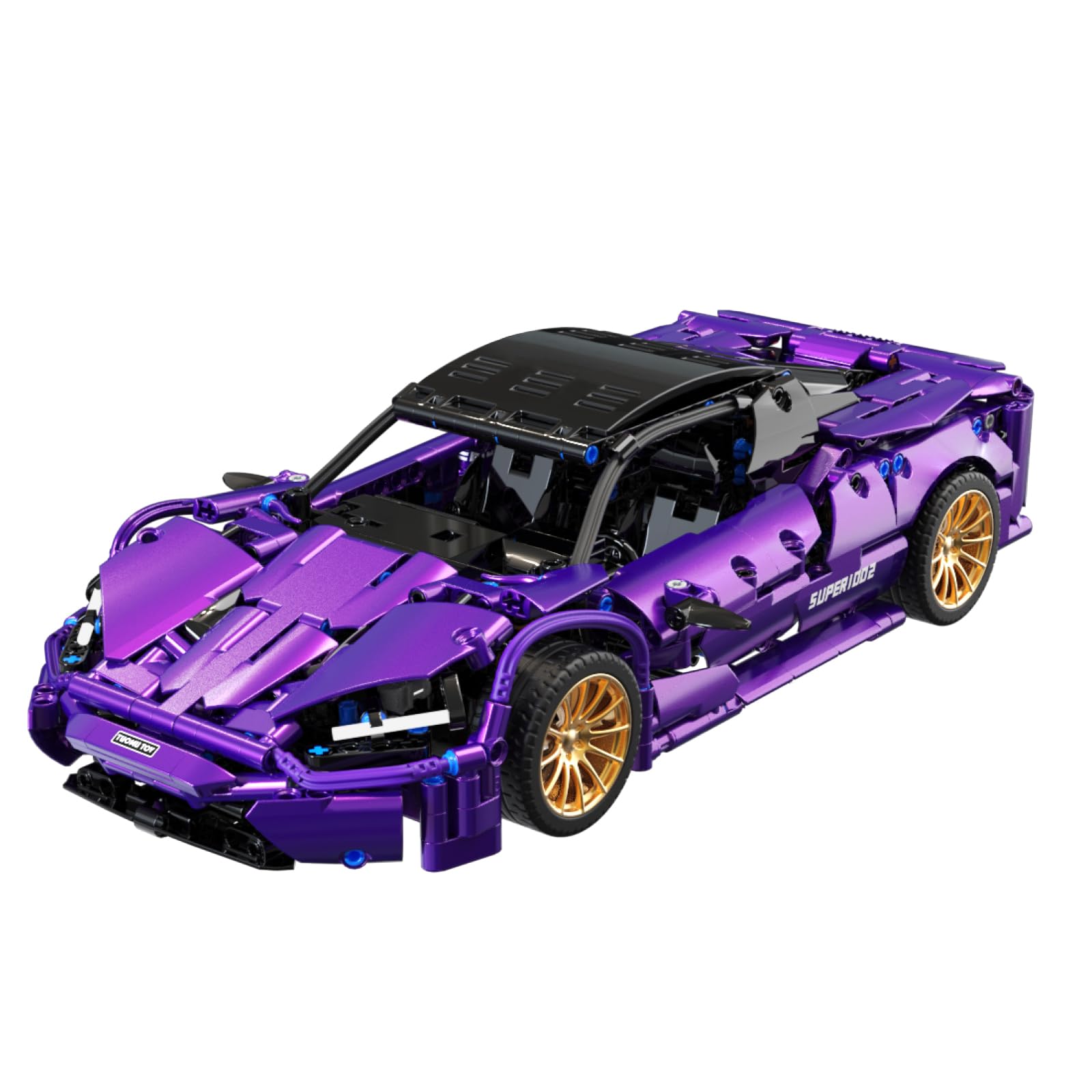 F1 Lego Vintage Car Building Blocks Set, Retro Cars Toy Building