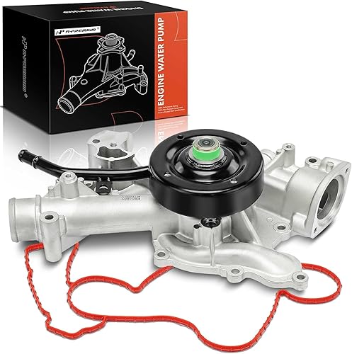 A-Premium Bomba de agua de motor con junta compatible con OHV V8 5.7L compatible con Dodge Durango 2004-2008, Ram 1500 2500 3500 2003-2008, Chrysler