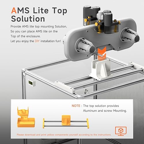 Miniatura 39 de Carcasa para impresora 3D con iluminación LED, resistente al polvo, a prueba de polvo, cubierta protectora de temperatura constante para Creality