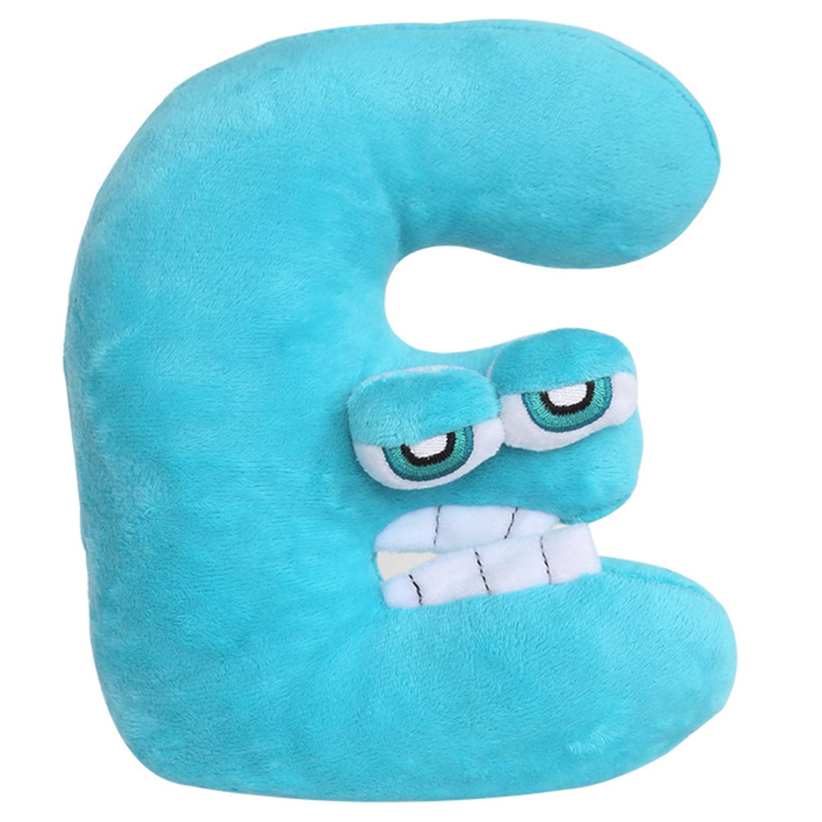 Alphabet Lore Plushies Letter A-Z Pillow Set Educational Toy Multi (E) — image 1
