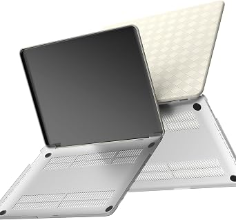 Beige Rhombic Design for MacBook Pro 13 inch Case A2338 A2289 A2251 A2159 A1989 A1708 A1706 2023-2016