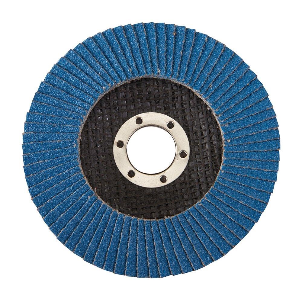 Silverline 675279 Zirconium Flap Disc 115 mm 80 Grit