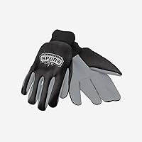 Vista 6 de FOCO Unisex-Adult NBA Team Logo Colored Palm Utility Gloves