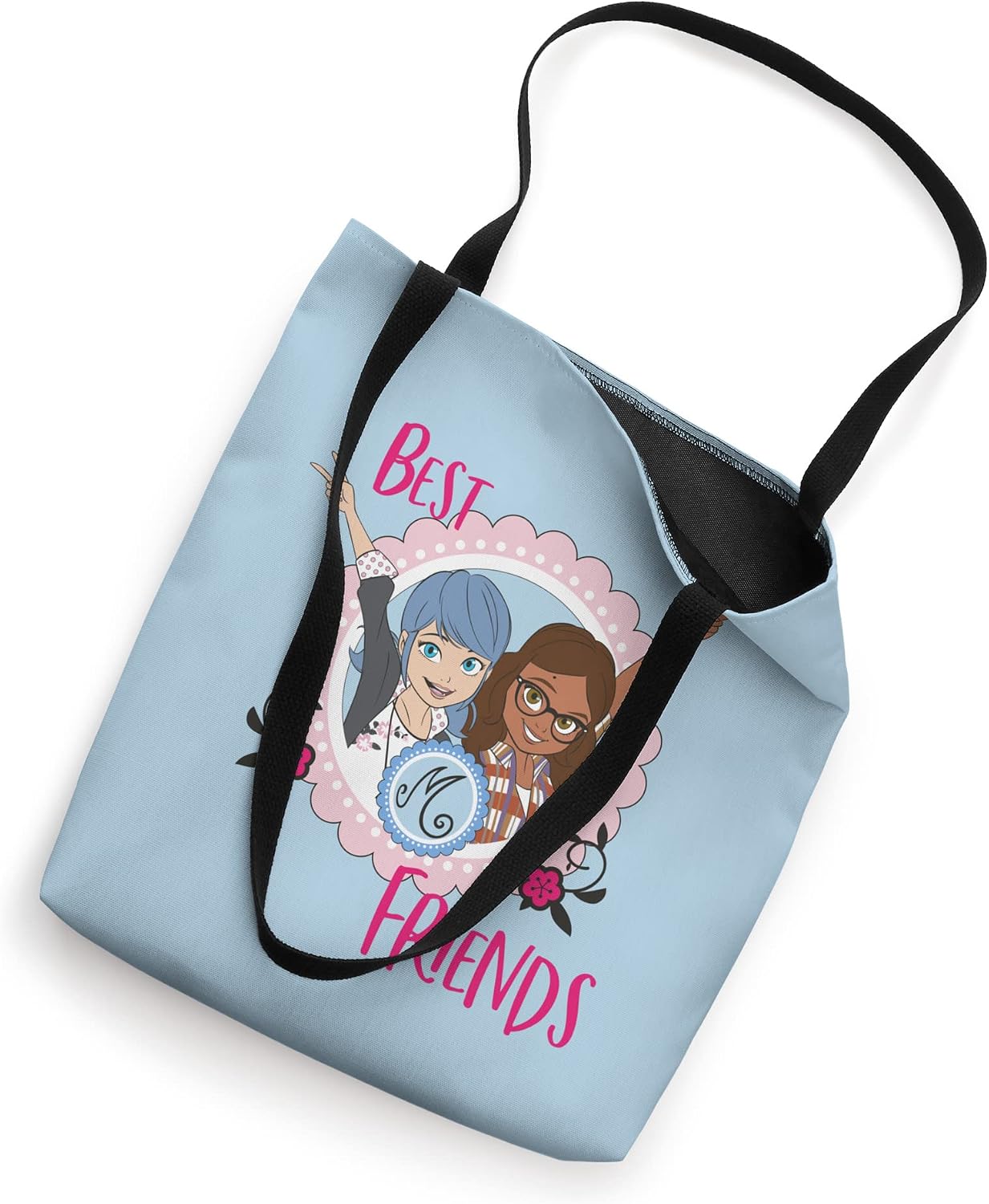 Miraculous Ladybug Charming Paris Alya and Marinette Tote Bag