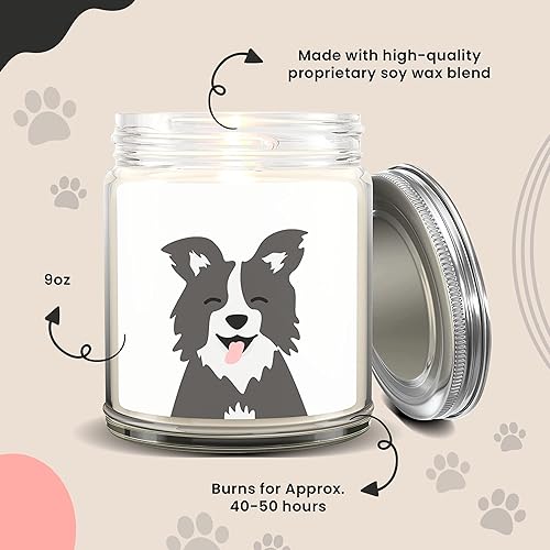 Miniatura 3 de Velas perfumadas de lavanda, regalos para mamá de perro para mujeres, vela para perro, regalo de Navidad, regalos para dueños de perros, regalos