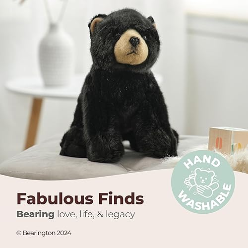 Vista 34 de Bearington Lil' Smokie - Oso de peluche pequeño, 9 pulgadas, oso de peluche Lil' Smokie de 9",13" Asher,7" Lil' Huck,12.5" Baby Bandit,Scout