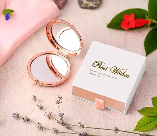 Miniatura 7 de Regalos para hermanas, regalos para mujeres, espejo de amistad inspirador con cita grabada, cumpleaños, día de San Valentín, graduación, Acción de