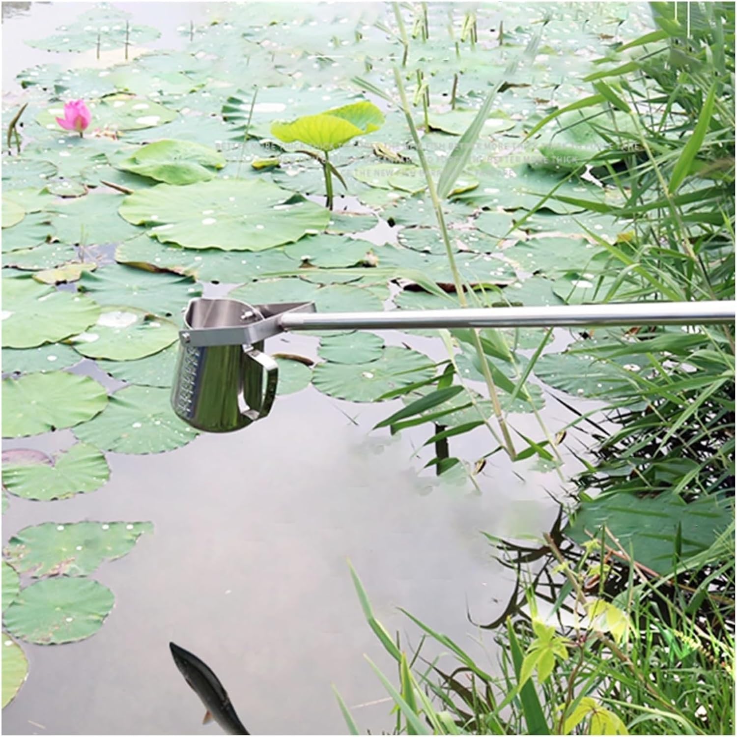 Campionatore d'Acqua per fiumi, Laghi Profondi, stagni, Piscine, Pesca, Kit di campionamento d'Acqua telescopico Portatile per monitoraggio Ambientale, apparecchiature per Test di