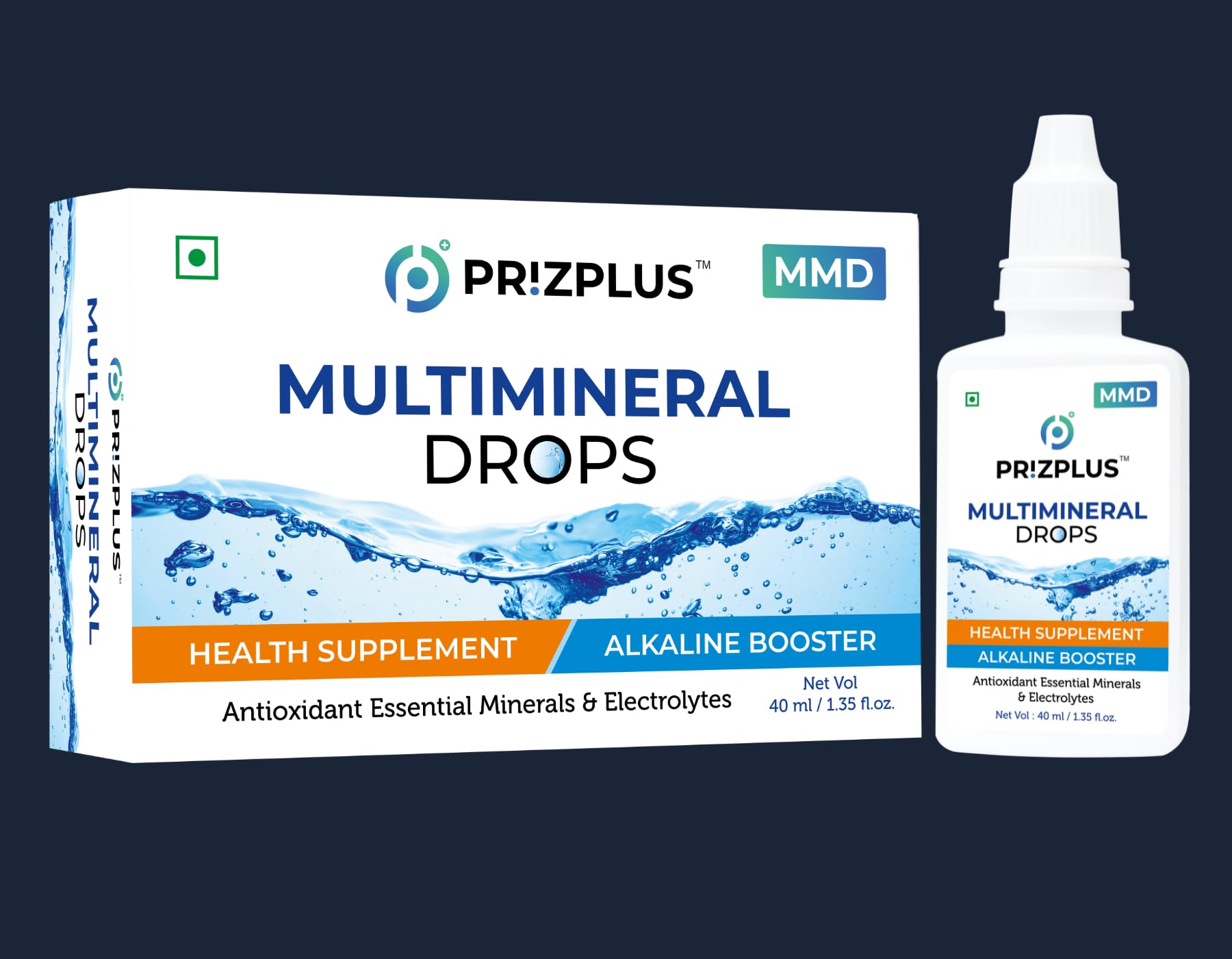 PRIZPLUS MULTIMINERAL DROPS (MMD) - 40 ML