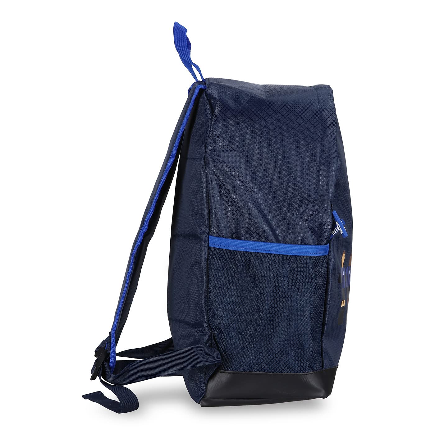 Inter - Zaino Scuola per Bambini e Bambine, Collezione Esclusiva Calcio Balilla, 28x16x42 cm, per i Tifosi Nerazzurri più Piccoli - Prodotto Ufficiale