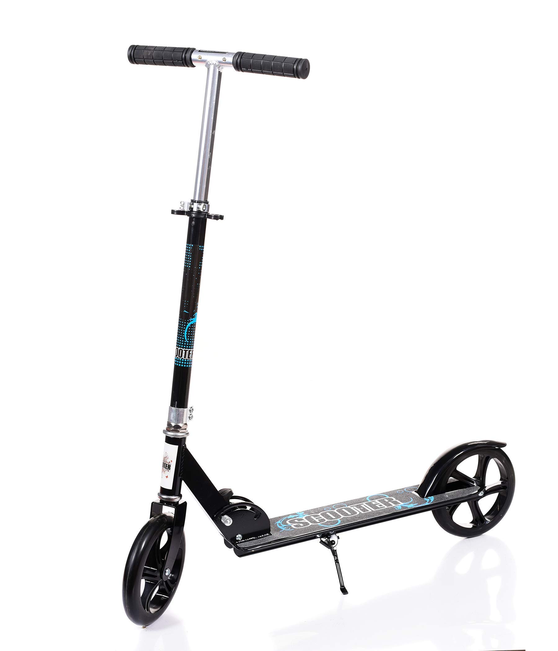 IRIS Scooter for Adult Youth Kids - Foldable Adjustable Portable Ultra-Lightweight | Teen Kick Scooter with Shoulder Strap, Birthday Gifts for Kids 3 Years Old and above | Support 220 lbs | (Black) (B089Y82RDZ) Amazon Price History, Amazon Price Tracker