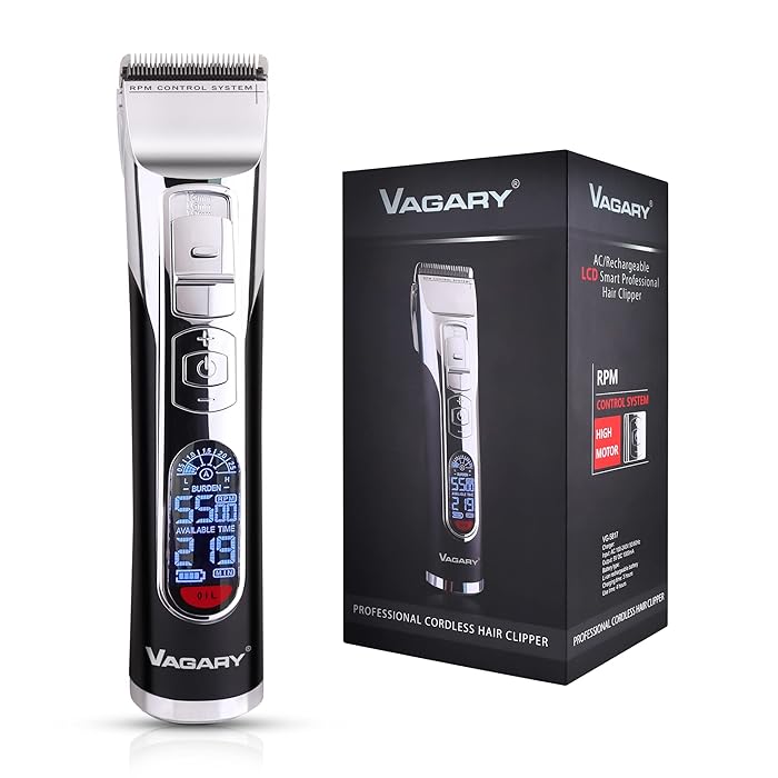 Buy VAGARY 2022 Models Hair Clippers for Men Professional, Titanium