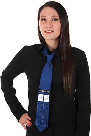 BBC Doctor Who TARDIS Cosplay Costume Necktie Standard