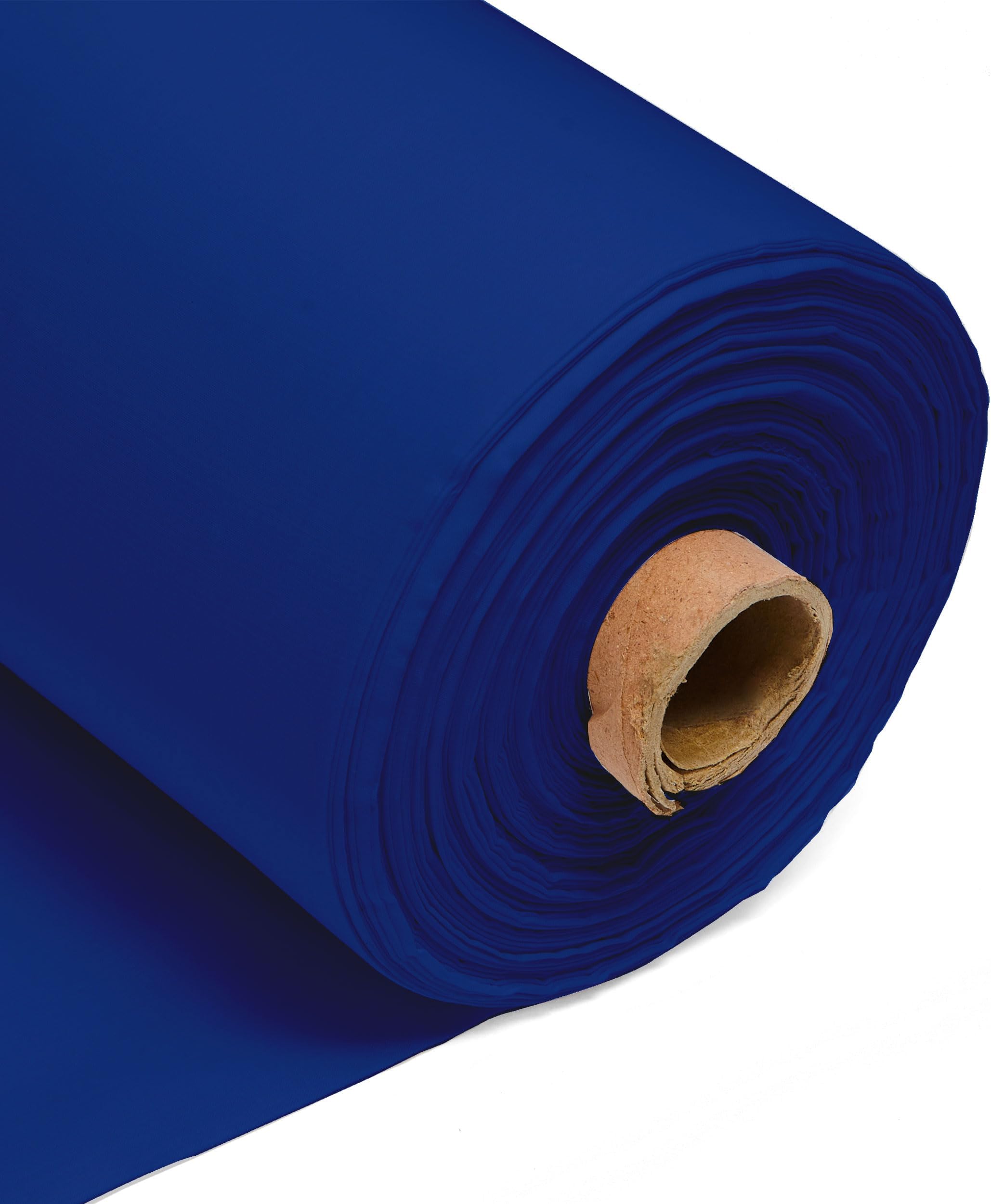 100% Cotton Fabric 60 Inch 150cm Wide 150GSM Material for Sewing, Dressmaking, Quilting, Curtain Linings, Pillowcases & Totes Fabric by The Half Metre by Discount Fabrics LTD(Royal Blue, 10m)