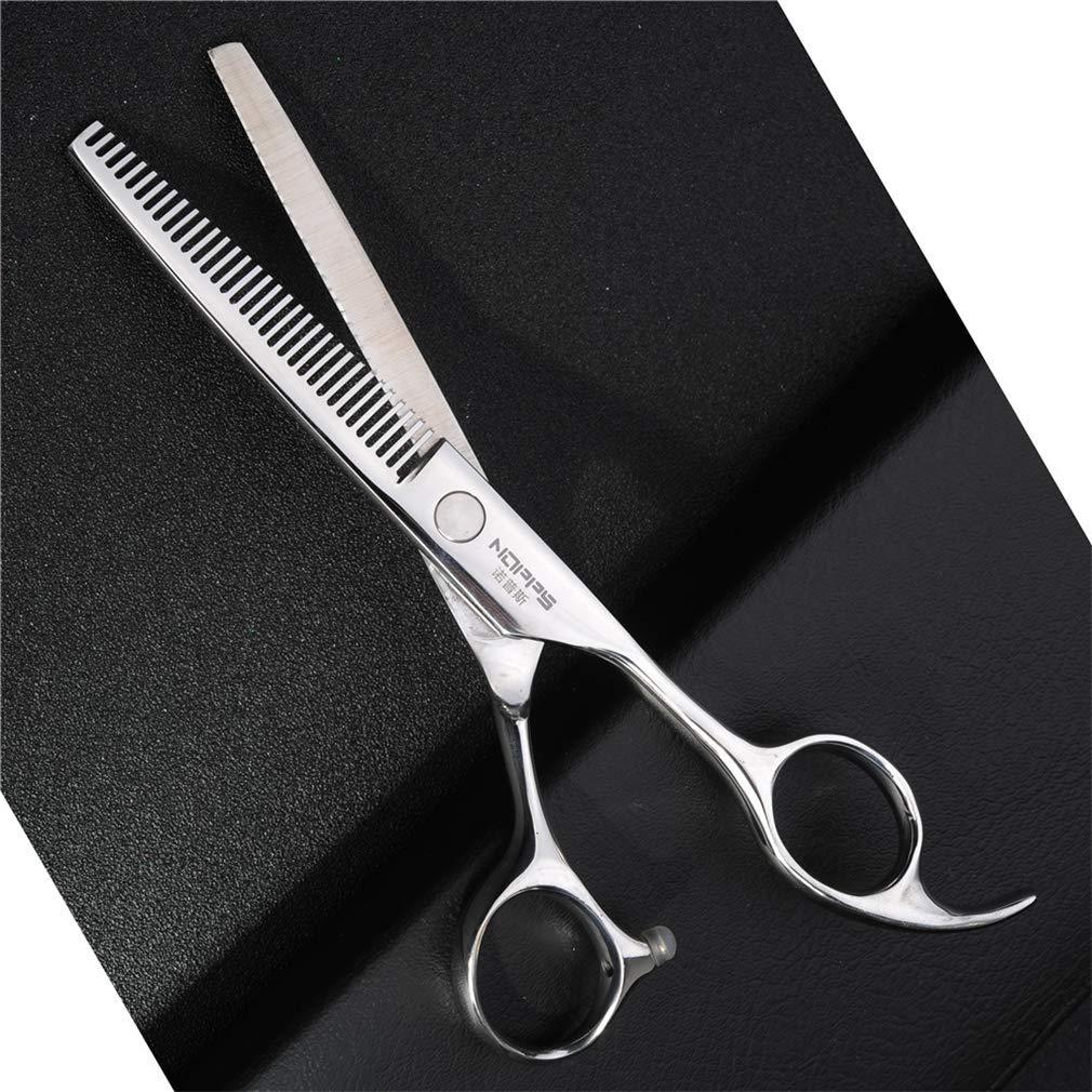 Professionelle Haarschneidescheren Set 2 Stück (6,0 Inch), 440C Edelstahl Barber Haarschere Gerade Schere Und Effilierschere, Für Salon, Barbier Oder Home Use