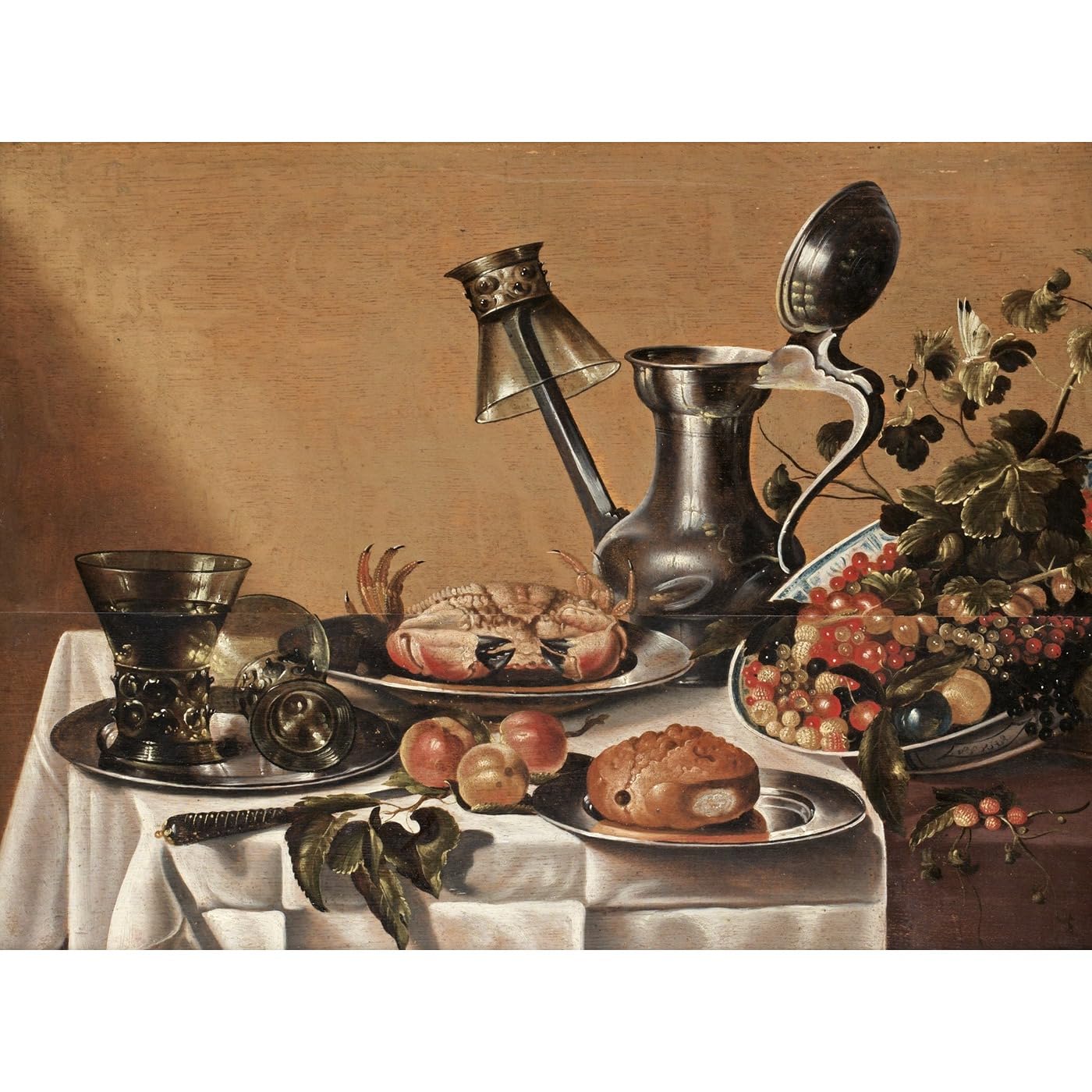 Poster Petit déjeuner 1641 une touche d'histoire de l'art pour votre décoration intérieure - 2